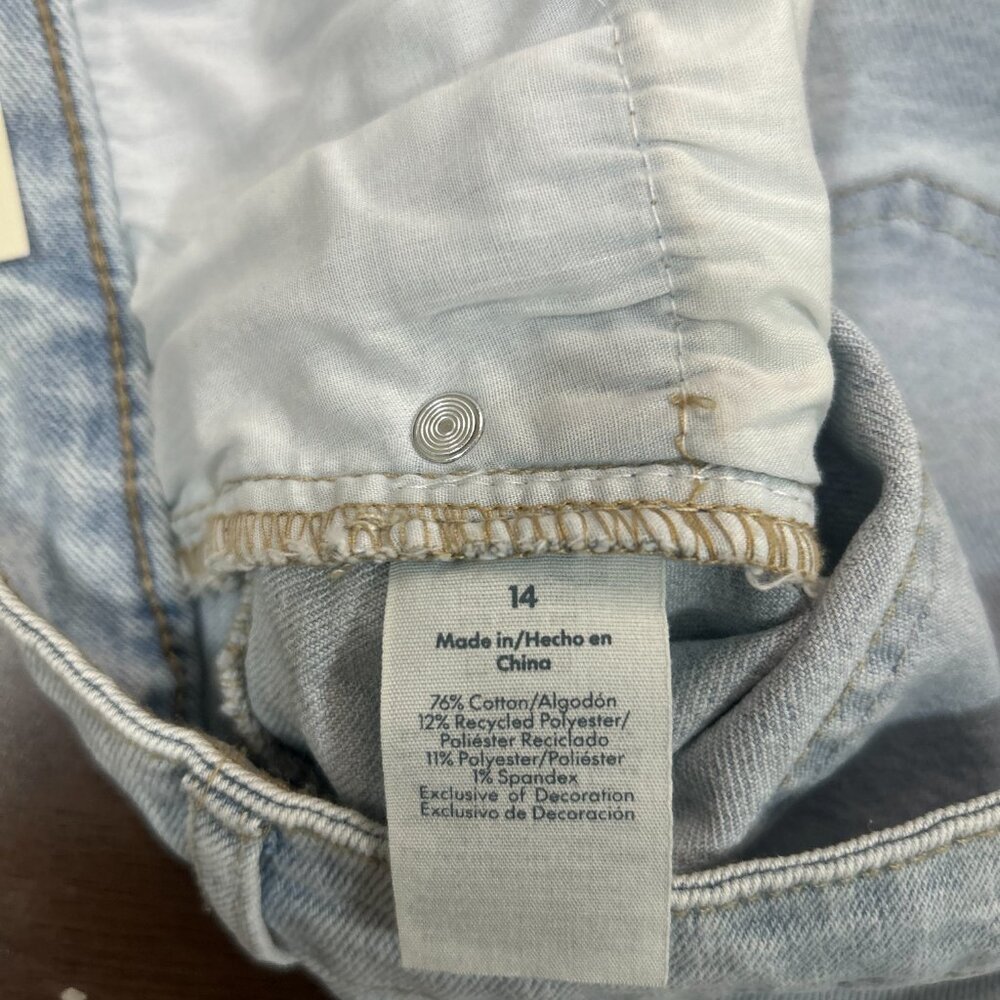 Blue High Rise Shorts - Picture 11 of 12